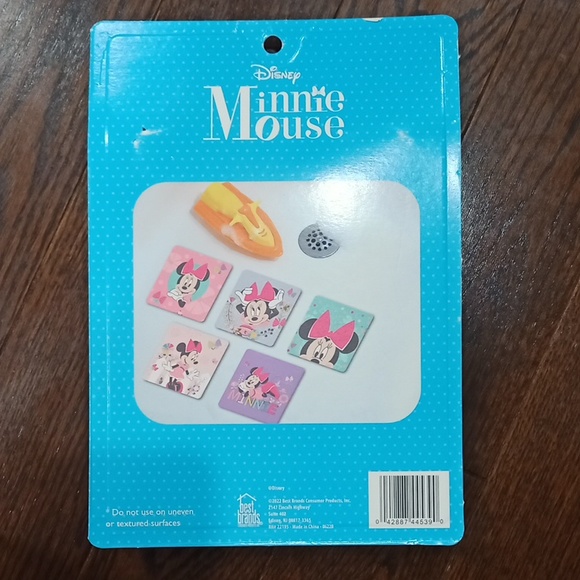 Minnie Mouse Mickey Non Slip Bath Tub Shower Treads Stickers 5 pk - Picture 3 of 8